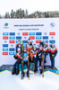19.12.2021, xkvx, Biathlon IBU World Cup Le Grand Bornand, Mass Start Women, v.l. Jessica Jislova (Czech Republic) nach der Siegerehrung / after the medal ceremony