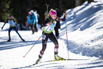 19.12.2021, xsoex, Biathlon Alpencup Pokljuka, Sprint Women, v.l. Elisa Maria Gigerl (Austria)  / 