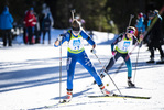 19.12.2021, xsoex, Biathlon Alpencup Pokljuka, Sprint Women, v.l. Rosa Strobel (Germany)  / 