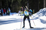 19.12.2021, xsoex, Biathlon Alpencup Pokljuka, Sprint Women, v.l. Annika Stichling (Germany)  / 