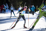 19.12.2021, xsoex, Biathlon Alpencup Pokljuka, Sprint Women, v.l. Charlotte Gallbronner (Germany)  / 