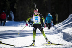 19.12.2021, xsoex, Biathlon Alpencup Pokljuka, Sprint Women, v.l. Nina Pogacnik (Slovenia)  / 