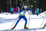 19.12.2021, xsoex, Biathlon Alpencup Pokljuka, Sprint Women, v.l. Alma Siegismund (Germany)  / 