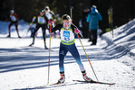 19.12.2021, xsoex, Biathlon Alpencup Pokljuka, Sprint Women, v.l. Julia Otto (Germany)  / 