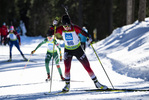 19.12.2021, xsoex, Biathlon Alpencup Pokljuka, Sprint Women, v.l. Lena Pinter (Austria)  / 