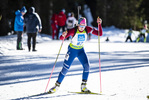 19.12.2021, xsoex, Biathlon Alpencup Pokljuka, Sprint Women, v.l. Valentina Lenz (Germany)  / 