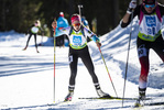 19.12.2021, xsoex, Biathlon Alpencup Pokljuka, Sprint Women, v.l. Tjasa Misic (Slovenia)  / 