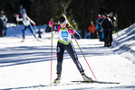 19.12.2021, xsoex, Biathlon Alpencup Pokljuka, Sprint Women, v.l. Paula Hable (Germany)  / 