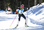 19.12.2021, xsoex, Biathlon Alpencup Pokljuka, Sprint Women, v.l. Emely Eibisch (Germany)  / 