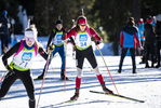 19.12.2021, xsoex, Biathlon Alpencup Pokljuka, Sprint Women, v.l. Sophie Huegel (Germany), Pauline Luidl (Germany)  / 