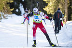 19.12.2021, xsoex, Biathlon Alpencup Pokljuka, Sprint Men, v.l. Stefan Dankl  (Austria)  / 