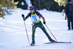 19.12.2021, xsoex, Biathlon Alpencup Pokljuka, Sprint Men, v.l. Joe Benedict Bretschneider  (Germany)  / 