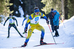19.12.2021, xsoex, Biathlon Alpencup Pokljuka, Sprint Men, v.l. Leonhard Pfund  (Germany)  / 