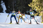 19.12.2021, xsoex, Biathlon Alpencup Pokljuka, Sprint Men, v.l. Benjamin Fuchs  (Germany)  / 