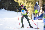 19.12.2021, xsoex, Biathlon Alpencup Pokljuka, Sprint Men, v.l. Joe Benedict Bretschneider  (Germany)  / 