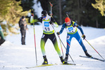 19.12.2021, xsoex, Biathlon Alpencup Pokljuka, Sprint Men, v.l. Gasper Pekovec  (Slovenia)  / 