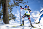 19.12.2021, xsoex, Biathlon Alpencup Pokljuka, Sprint Men, v.l. Magnus Steiner  (Austria)  / 