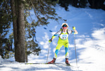 19.12.2021, xsoex, Biathlon Alpencup Pokljuka, Sprint Men, v.l. Tim Zabret  (Slovenia)  / 