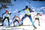 19.12.2021, xsoex, Biathlon Alpencup Pokljuka, Sprint Men, v.l. James Pacal  (Switzerland)  / 