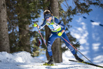 19.12.2021, xsoex, Biathlon Alpencup Pokljuka, Sprint Men, v.l. Maximilian Schneider  (Germany)  / 