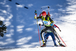 19.12.2021, xsoex, Biathlon Alpencup Pokljuka, Sprint Men, v.l. Maximilian Schneider  (Germany)  / 