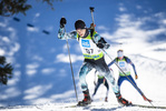 19.12.2021, xsoex, Biathlon Alpencup Pokljuka, Sprint Men, v.l. Vincent Fuchs  (Germany)  / 