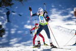 19.12.2021, xsoex, Biathlon Alpencup Pokljuka, Sprint Men, v.l. Justus Teiche  (Germany)  / 