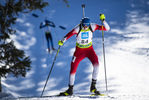 19.12.2021, xsoex, Biathlon Alpencup Pokljuka, Sprint Men, v.l. Moritz Baersch  (Germany)  / 