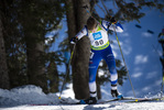 19.12.2021, xsoex, Biathlon Alpencup Pokljuka, Sprint Men, v.l. Julius Belz  (Germany)  / 