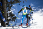19.12.2021, xsoex, Biathlon Alpencup Pokljuka, Sprint Men, v.l. Andraz Menard  (Slovenia)  / 
