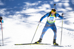 19.12.2021, xsoex, Biathlon Alpencup Pokljuka, Sprint Men, v.l. Frederic Messner  (Germany)  / 