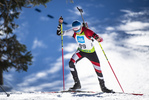 19.12.2021, xsoex, Biathlon Alpencup Pokljuka, Sprint Men, v.l. Matteo Lorenz Anker  (Austria)  / 