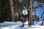 19.12.2021, xsoex, Biathlon Alpencup Pokljuka, Sprint Men, v.l. Jett Huang  (Austria)  / 