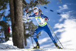 19.12.2021, xsoex, Biathlon Alpencup Pokljuka, Sprint Men, v.l. Nick Hafner  (Germany)  / 