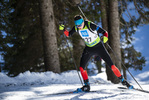 19.12.2021, xsoex, Biathlon Alpencup Pokljuka, Sprint Men, v.l. Moritz Goeschel  (Germany)  / 