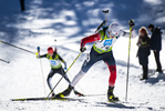 19.12.2021, xsoex, Biathlon Alpencup Pokljuka, Sprint Men, v.l. Maximilian Urain  (Austria)  / 