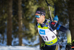 19.12.2021, xsoex, Biathlon Alpencup Pokljuka, Sprint Men, v.l. Dominic Schmuck (Germany)  / 