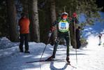 19.12.2021, xsoex, Biathlon Alpencup Pokljuka, Sprint Men, v.l. Domenic Endler  (Germany)  / 