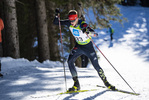 19.12.2021, xsoex, Biathlon Alpencup Pokljuka, Sprint Men, v.l. Benjamin Menz  (Germany)  / 