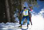 19.12.2021, xsoex, Biathlon Alpencup Pokljuka, Sprint Men, v.l. Simon Zberg  (Switzerland)  / 