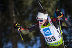 19.12.2021, xsoex, Biathlon Alpencup Pokljuka, Sprint Men, v.l. Daniel Reinhold  (Germany)  / 