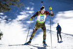 19.12.2021, xsoex, Biathlon Alpencup Pokljuka, Sprint Men, v.l. Markus Schweinberg  (Germany)  / 