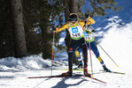 19.12.2021, xsoex, Biathlon Alpencup Pokljuka, Sprint Men, v.l. Lucas Lechner  (Germany)  / 