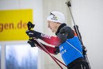 04.01.2022, xkvx, Biathlon IBU World Cup Oberhof, Training Women and Men, v.l. Johannes Thingnes Boe (Norway) in aktion / in action competes