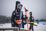 05.01.2022, xkvx, Biathlon IBU World Cup Oberhof, Training Women and Men, v.l. Vanessa Voigt (Germany) schaut / looks on