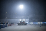 05.01.2022, xkvx, Biathlon IBU World Cup Oberhof, Training Women and Men, v.l. Feature / Pistenbully / Schnee Streckenpreaparierung / Track Preparations
