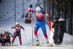 06.01.2022, xkvx, Biathlon IBU World Cup Oberhof, Training Women and Men, v.l. Uliana Nigmatullina (Russia) in aktion / in action competes