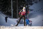 06.01.2022, xkvx, Biathlon IBU World Cup Oberhof, Training Women and Men, v.l. Ingrid Landmark Tandrevold (Norway) in aktion / in action competes