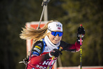 06.01.2022, xkvx, Biathlon IBU World Cup Oberhof, Training Women and Men, v.l. Ingrid Landmark Tandrevold (Norway) in aktion / in action competes