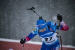 07.01.2022, xkvx, Biathlon IBU World Cup Oberhof, Sprint Men, v.l. Daniil Serokhvostov (Russia) in aktion / in action competes